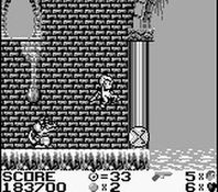 une photo d'Ã©cran de Dennis la Malice sur Nintendo Game Boy